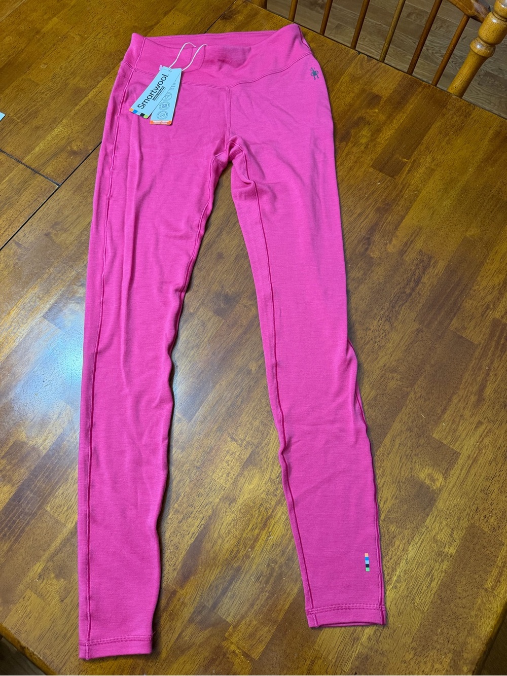 Brand New SMARTWOOL Women’s Size Small Merino Wool Thermal Bottom Power Pink